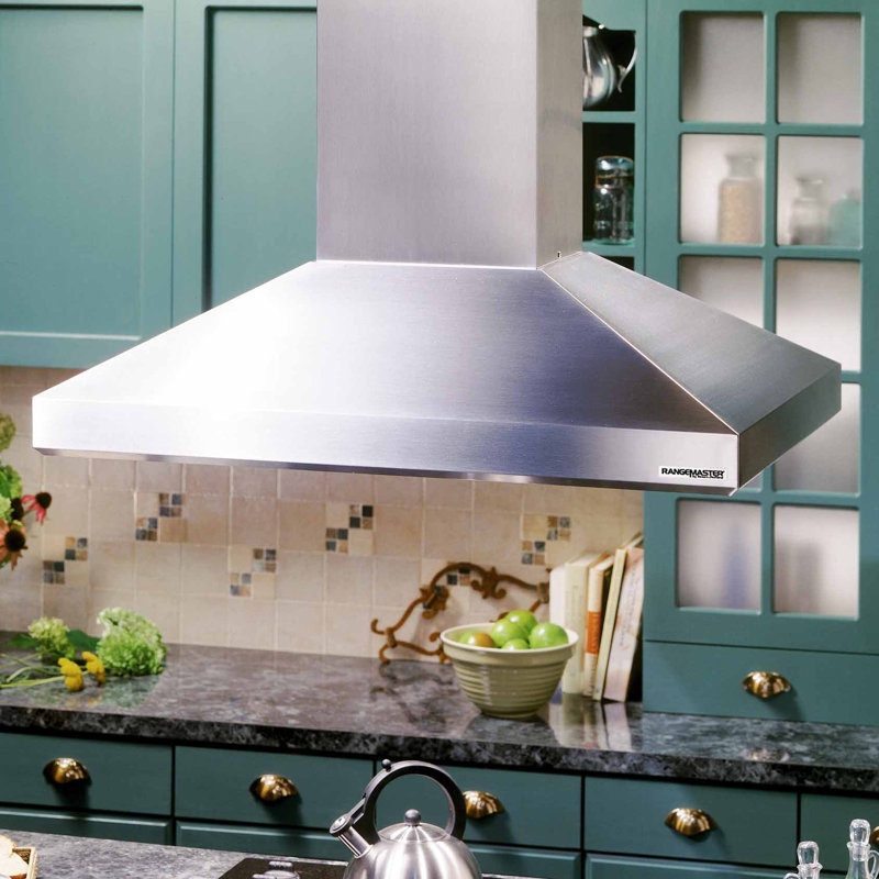Broan NuTone Stainless Steel 1500 CFM Ducted (Vented) Island Range Hood