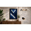 Flowing Blue Ribbon Minimalist - Print-2133469817-2133469816