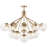 Steel Dimmable Globe Chandelier-1264815433-1264815429-1264815428