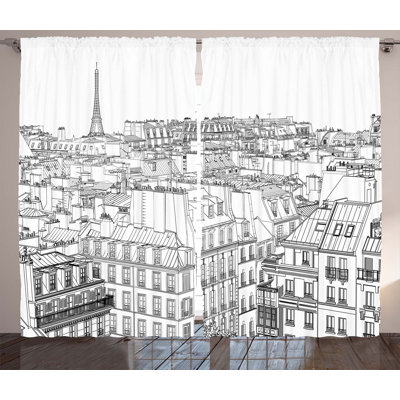 Conder Semi Sheer Curtain Pair
