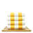 Ensemble de serviettes de bain 4 pièces 100% coton Isiah pool-28472450