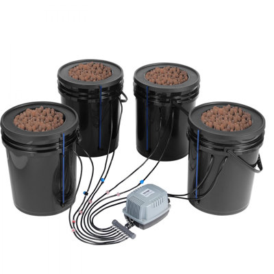 DWC Hydroponics Grow System Deep Water Culture with Top Drip