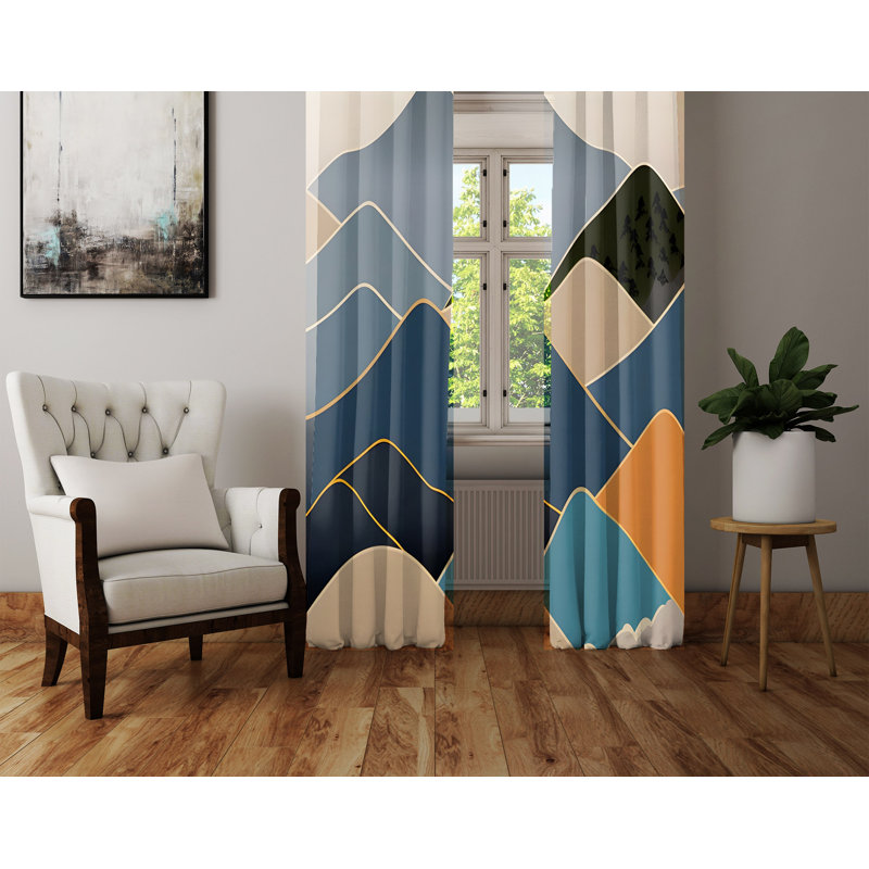 Rideau en polyester Bolich, L 40 po x L 61 po