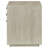 Loomis Whitewashed Grey 3-Drawer Home Office File Cabinet