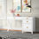 Halstad Modern Writing Desk with Drawers