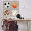 Diverses balles de sport rustiques, ensemble de 4 giclées encadrées par Kim Allen-96160220-96160219