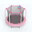 Trampoline pour enfants, intérieur et extérieur, petit trampoline pour tout-petits avec panier de basketball