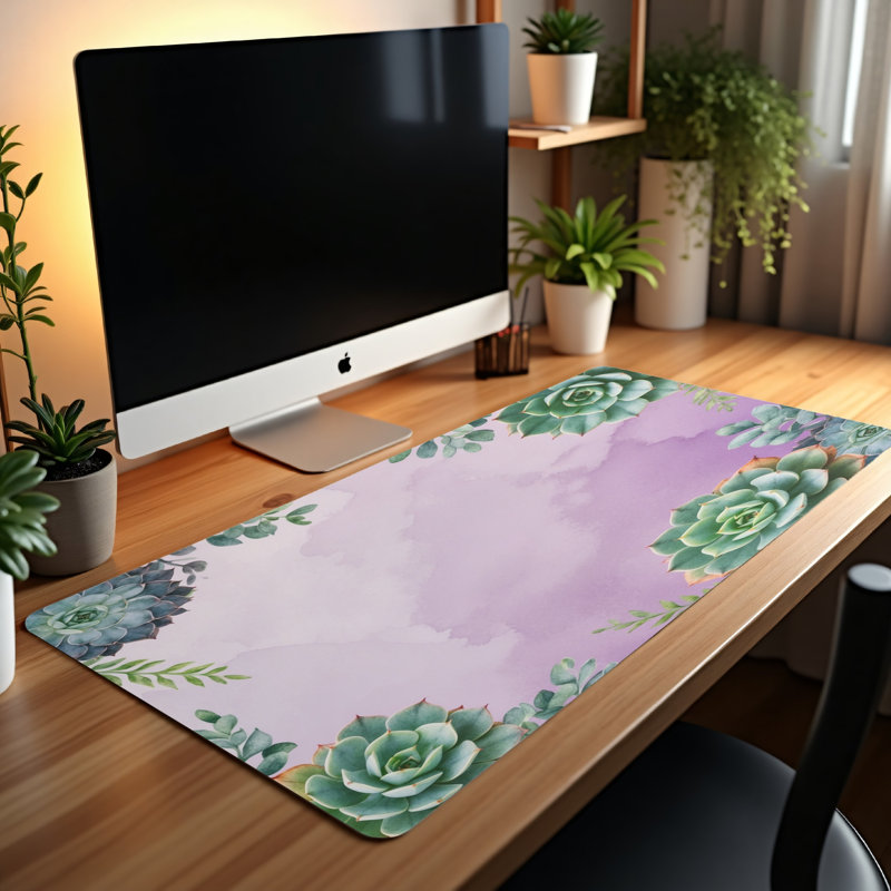Polyester Desk Pad, 23.6x13.8