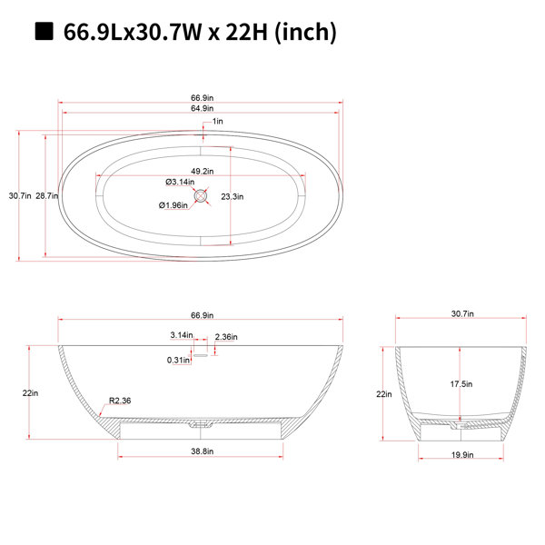 Dimensions du produit