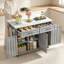 129 cm W Kitchen Island with-1840145126