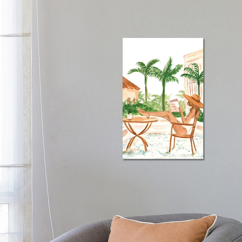 Vacation Mode II by Sabina Fenn - Painting on Canvas, Wrapped Canvas, 66.04cm H x 45.72cm W x 1.91cm D