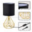 Lampe de table en fer Amila-1835836307