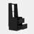 Modern Night Stand with Bookshelf-109324384
