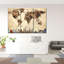 «Rustic Map», reproduction sur toile-364387708