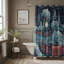 Christmas Wonderland Train - Premium Shower Curtain-505831592