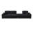 Bodie Upholstered Sectional Sofa with Reversible Recliner & Pillows-114863570