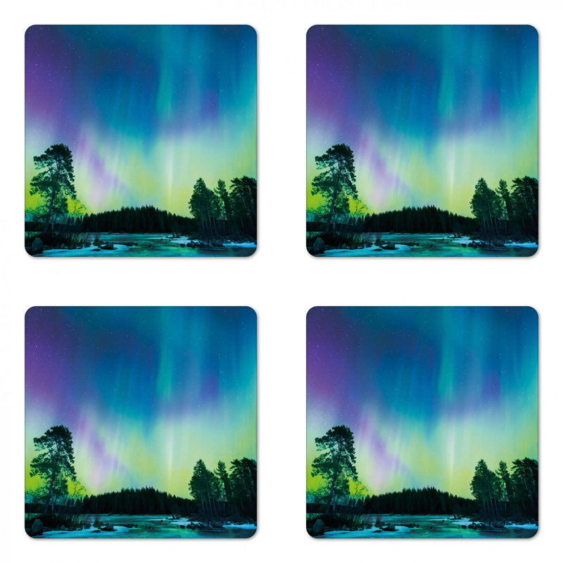 Sous-verre de l’aurora