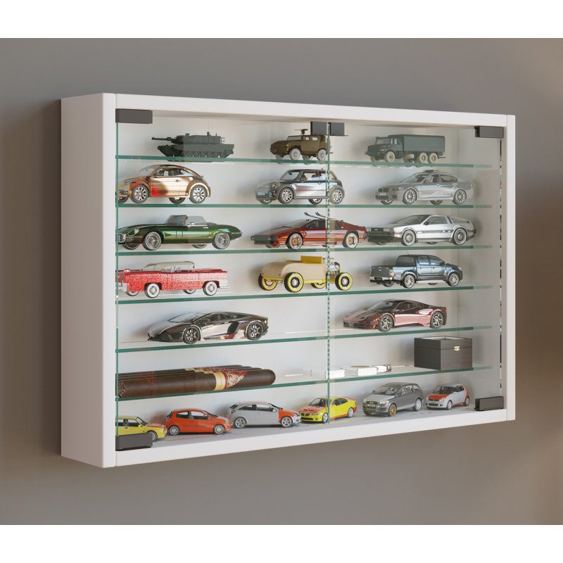 Necol Display Cabinet, White