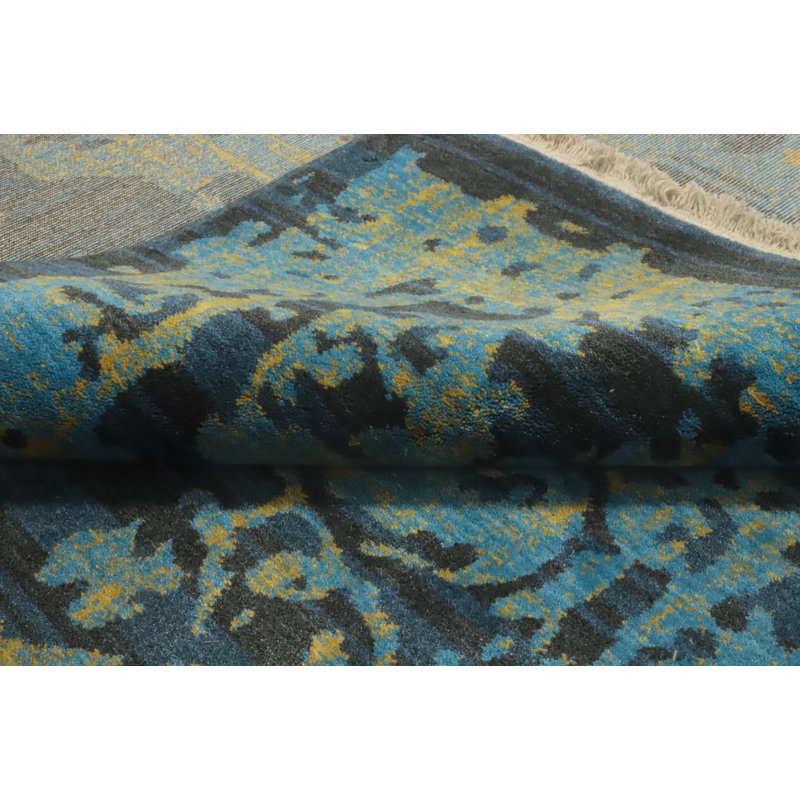 Tapis traditionnel délavé 6 x 9