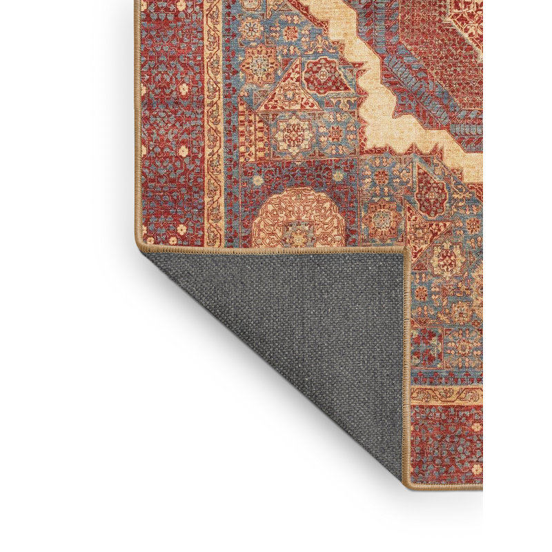 Abstract Indoor Rug, Rectangle 2' x 4'
