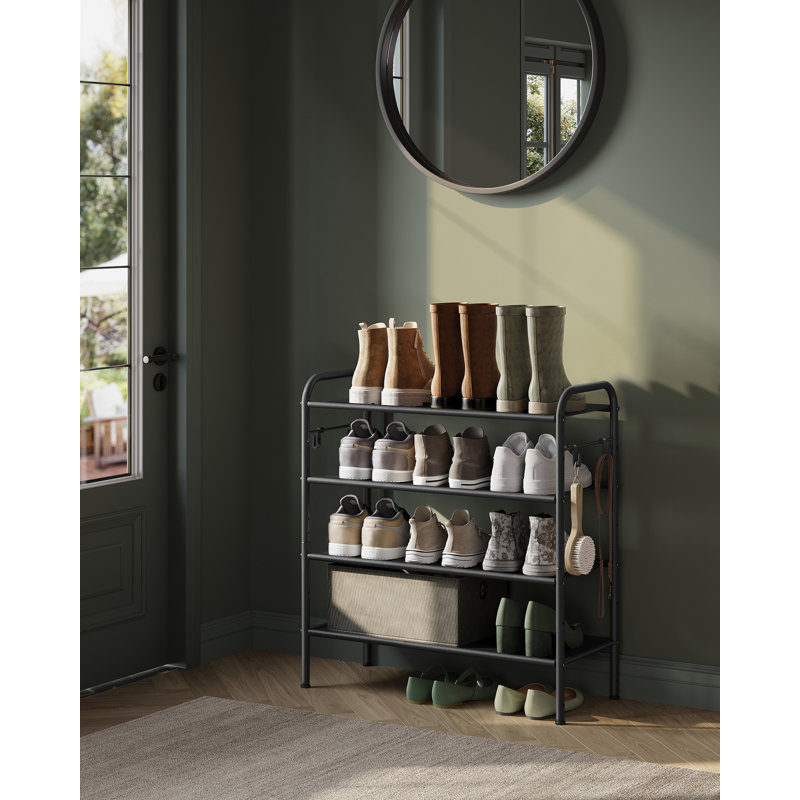 Sydell 10 Pair Shoe Rack