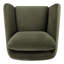 Fauteuil moderne rembourré Elodie-110870325