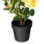 Plante artificielle jaune en pot 21 po-205694826