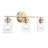 Favreau 22" Wide 3-Light Vanity - Modern Gold