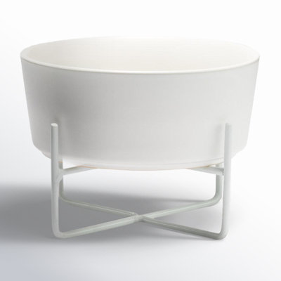 Simple Solid Bowl & Dog Bowl Stand
