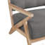 Chaise d'appoint moderne capitonnée 1pc-925928808