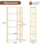 180cm H x 80cm W Metal Bookcase-543892768