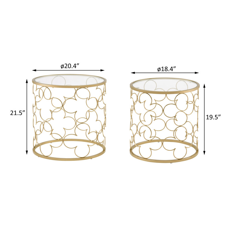 Ensemble de tables gigognes Flowie