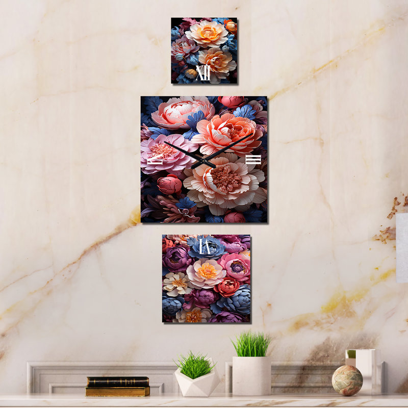 Shannequa Metal Wall Clock