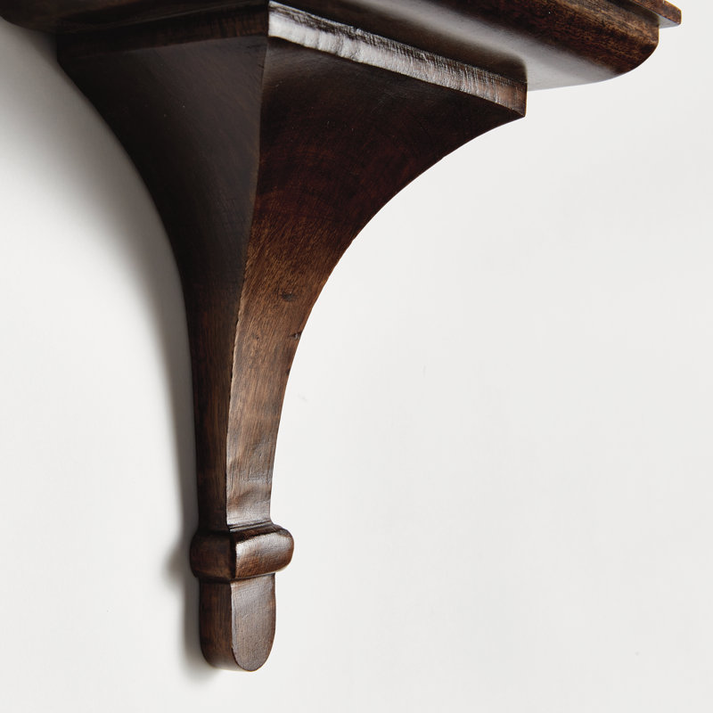BAXTER WALL BRACKET SMALL, Brown, 7.5'' H X 7.75'' W X 3.75'' D