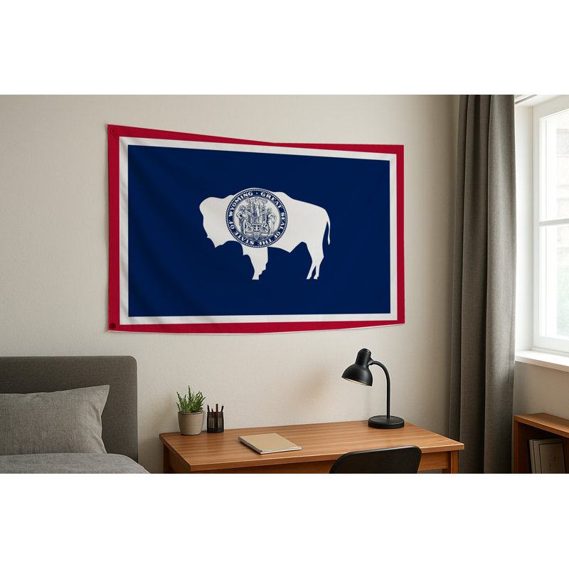 Drapeau de l'État du Wyoming - Drapeau