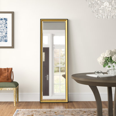 Calek Solid Wood Rectangle Mirror