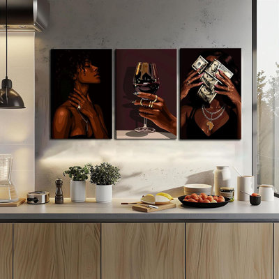 3 Piece Wrapped Canvas Print