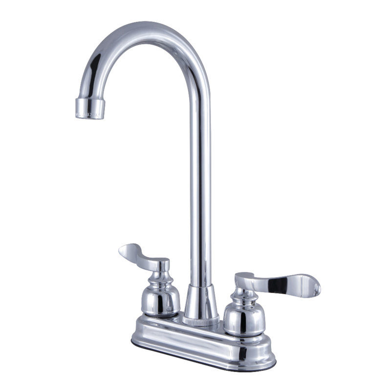 NuWave French High-Arch Touch Bar Faucet, Polished Chrome