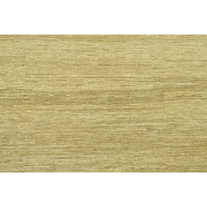 Tapis beige et noir noué à la main de haute qualité
