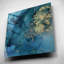 «Aquamarine Drift II» par Victoria Borges, art mural acrylique-101620086
