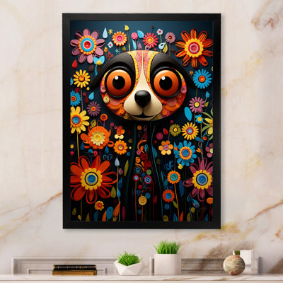 Curieux suricate collage amusant - art mural Meercat