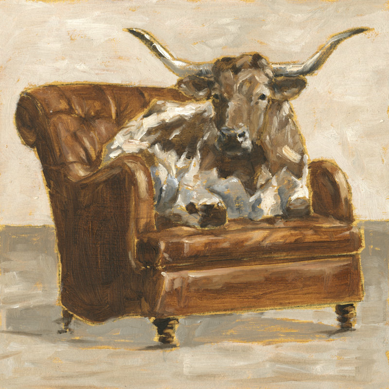 Refined Comfort I by Ethan Harper - Wrapped Canvas Painting, 122cm H x 122cm W