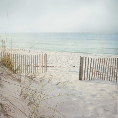 «Beach Fence» par Pela Studio, reproduction sur toile tendue