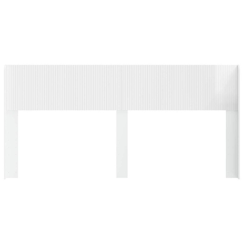Headboard, Super King (6'), High Gloss White