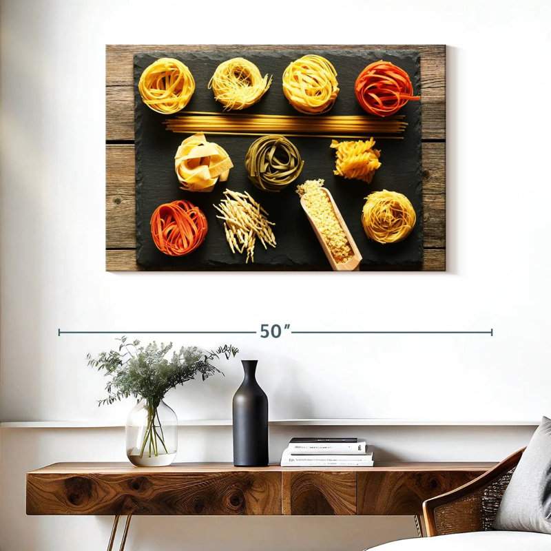 Yarlin Pasta, 26" H x 39" W