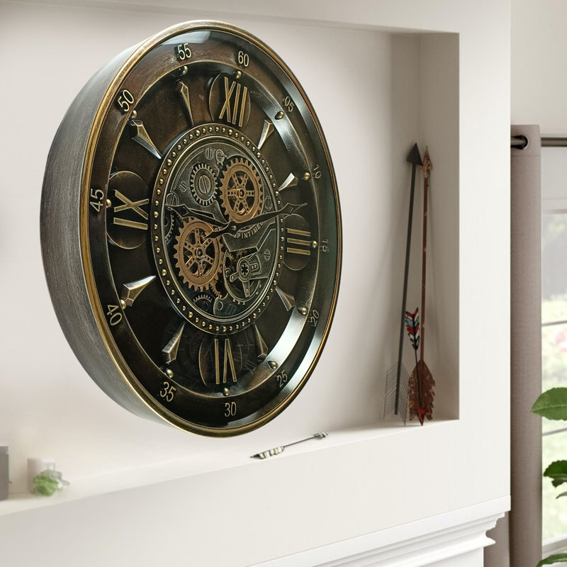 Metal Wall Clock