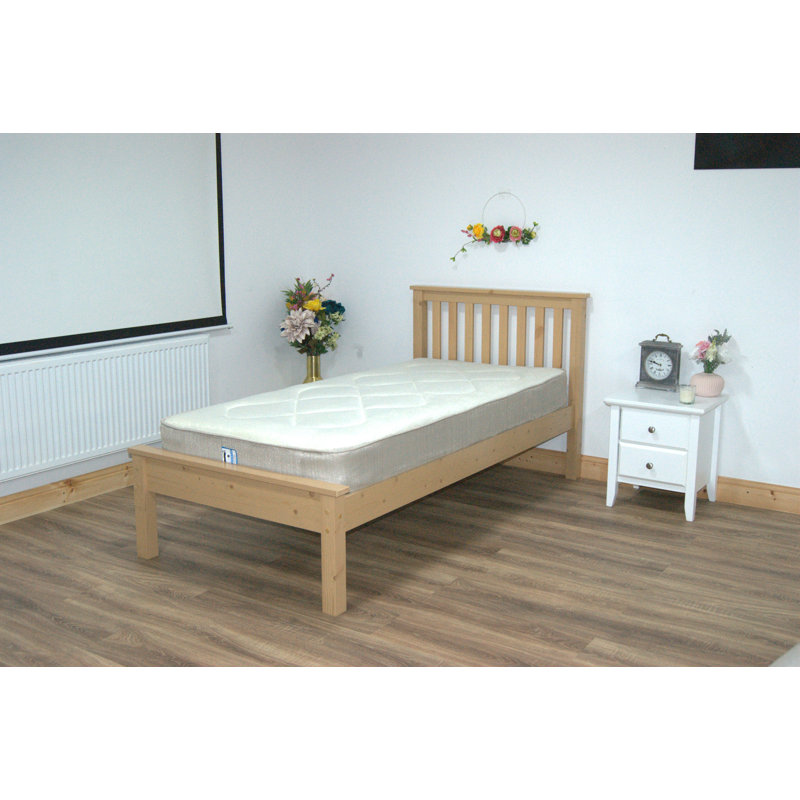 Wiltshire UV Waxed Pine Wooden Makenna Bed, Single (3')