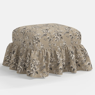 June Upholstered Ottoman