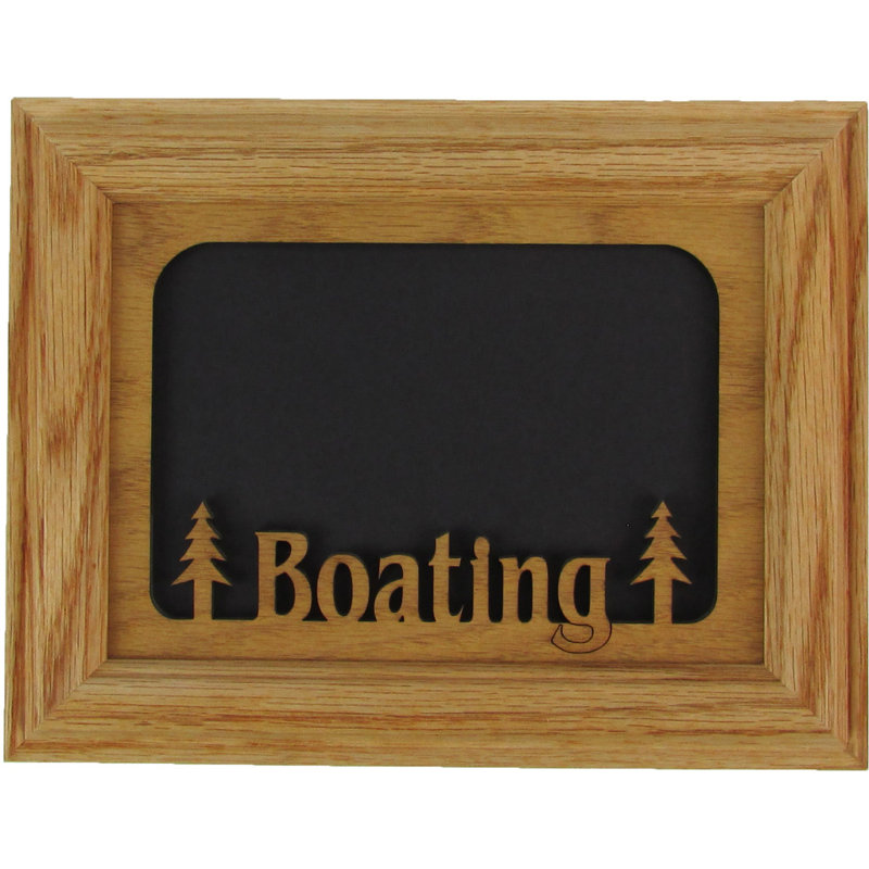 Oak Solid Wood Picture Frame with Mat