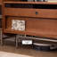 Meuble télé en bois de noyer massif-1287742189